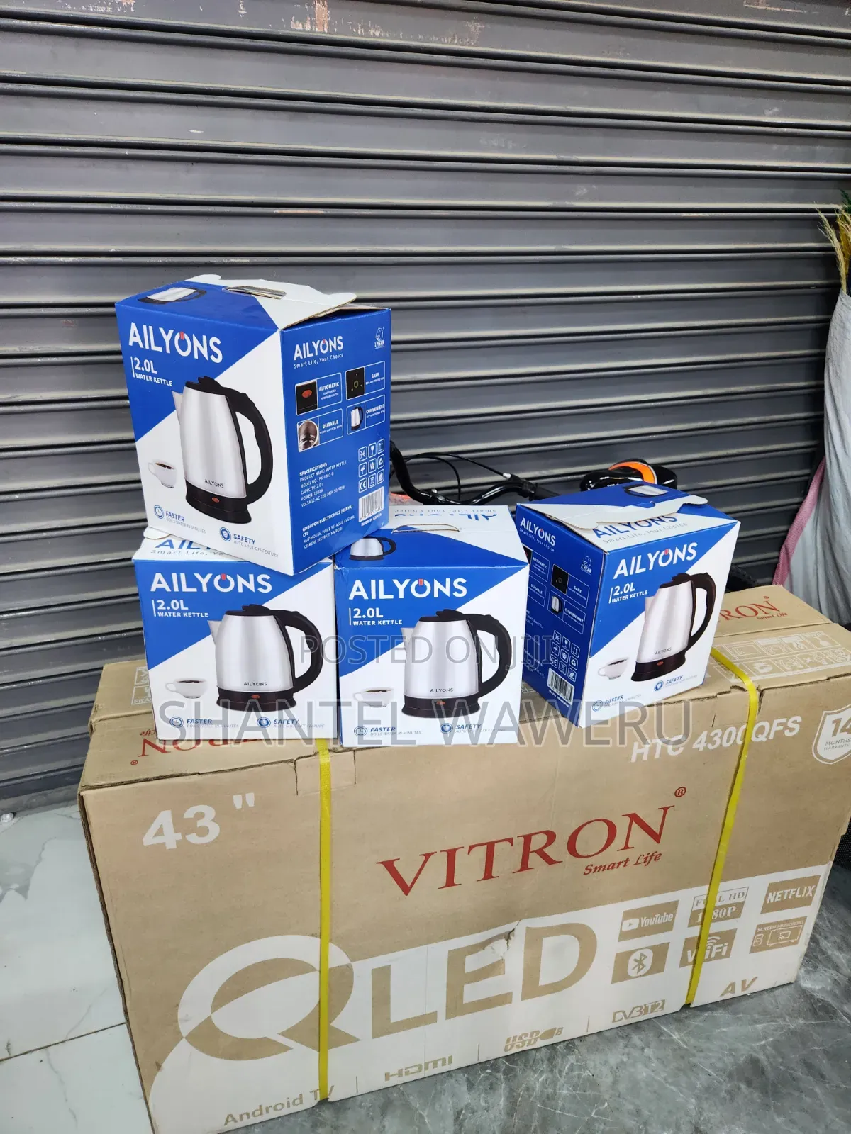 Electric Water Kettle 2litres.