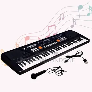61-Key Piano Keyboard With Microphone Recording Function