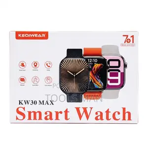 Keqiwear Kw30 Max Series 10 Smart Watch: 7+1 Straps, Bt Call, 2.02" Hd