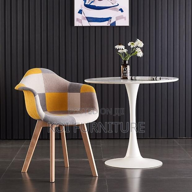 Coffee Table; Maedivie Round Marble Coffee Table - thumbnail 3