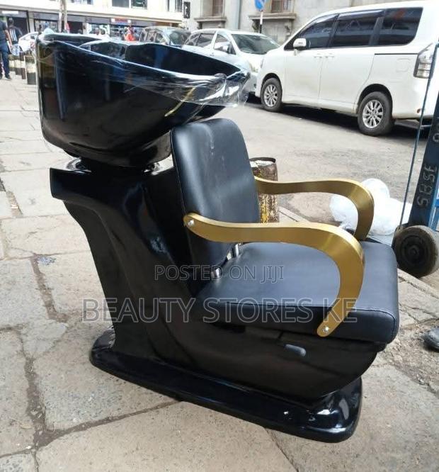 Gold Shampoo Salon Barber Sink