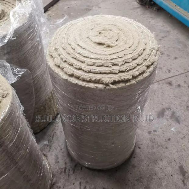 High Density Rockwool Insulation Blanket With Aluminium Foil. - thumbnail 3