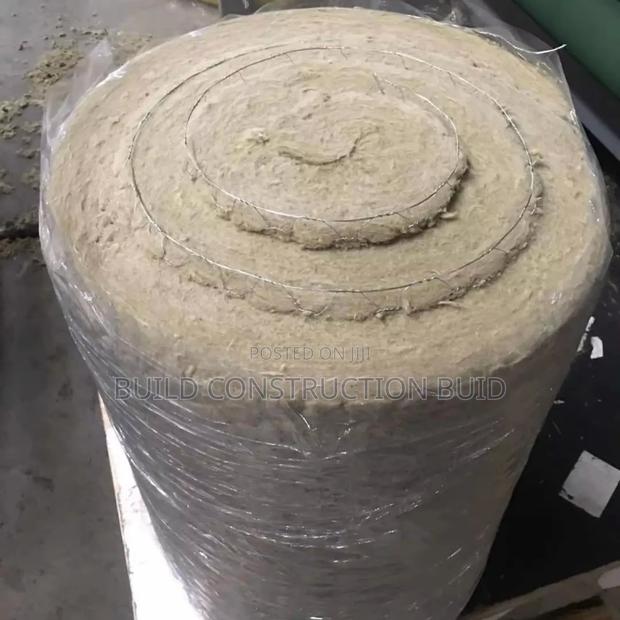 High Density Rockwool Insulation Blanket With Aluminium Foil. - thumbnail 5