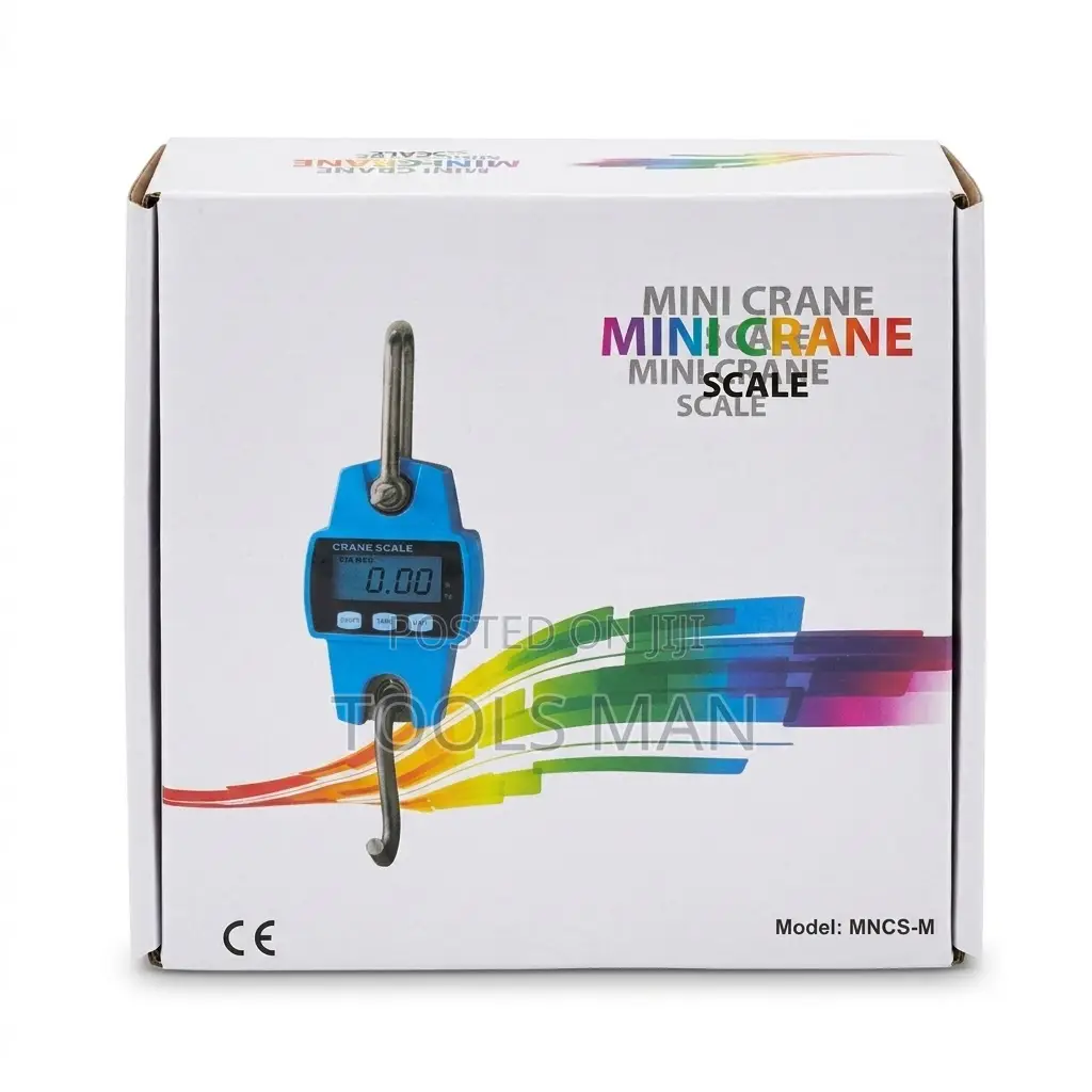 300kg Digital Mini Crane Scale MNCS-M -Heavy Duty Hanging Weight Scale