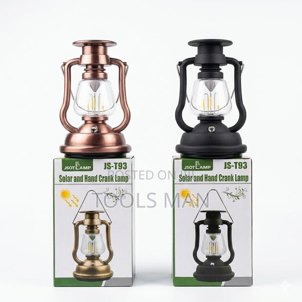 Jsot Js-T93 Solar Hand Crank Led Lantern - Emergency Camping Light