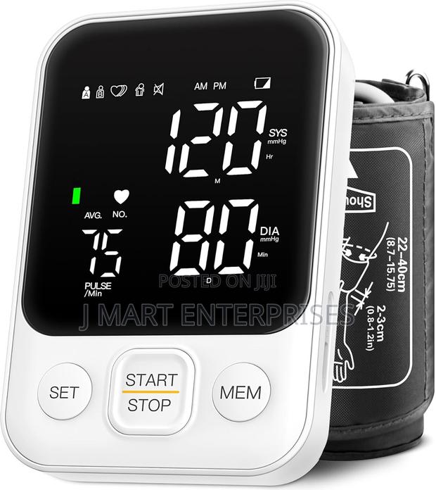 Blood Pressure Monitor Upper Arm Machine