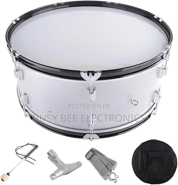 Marching Drum White 22”