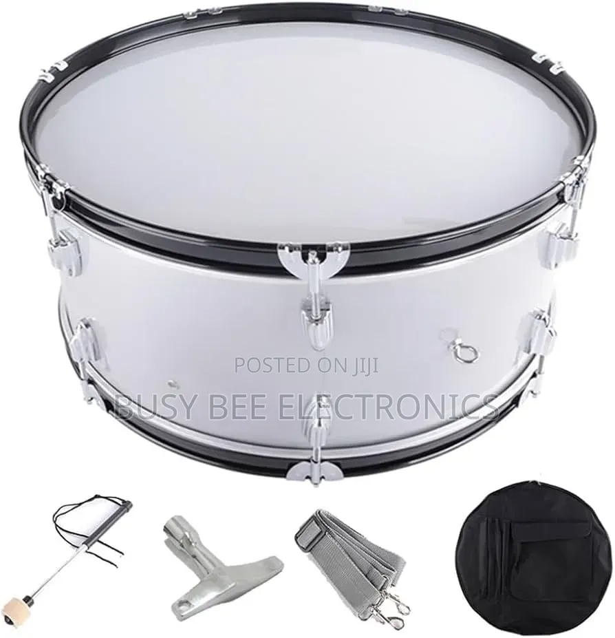 Marching Drum White 22”