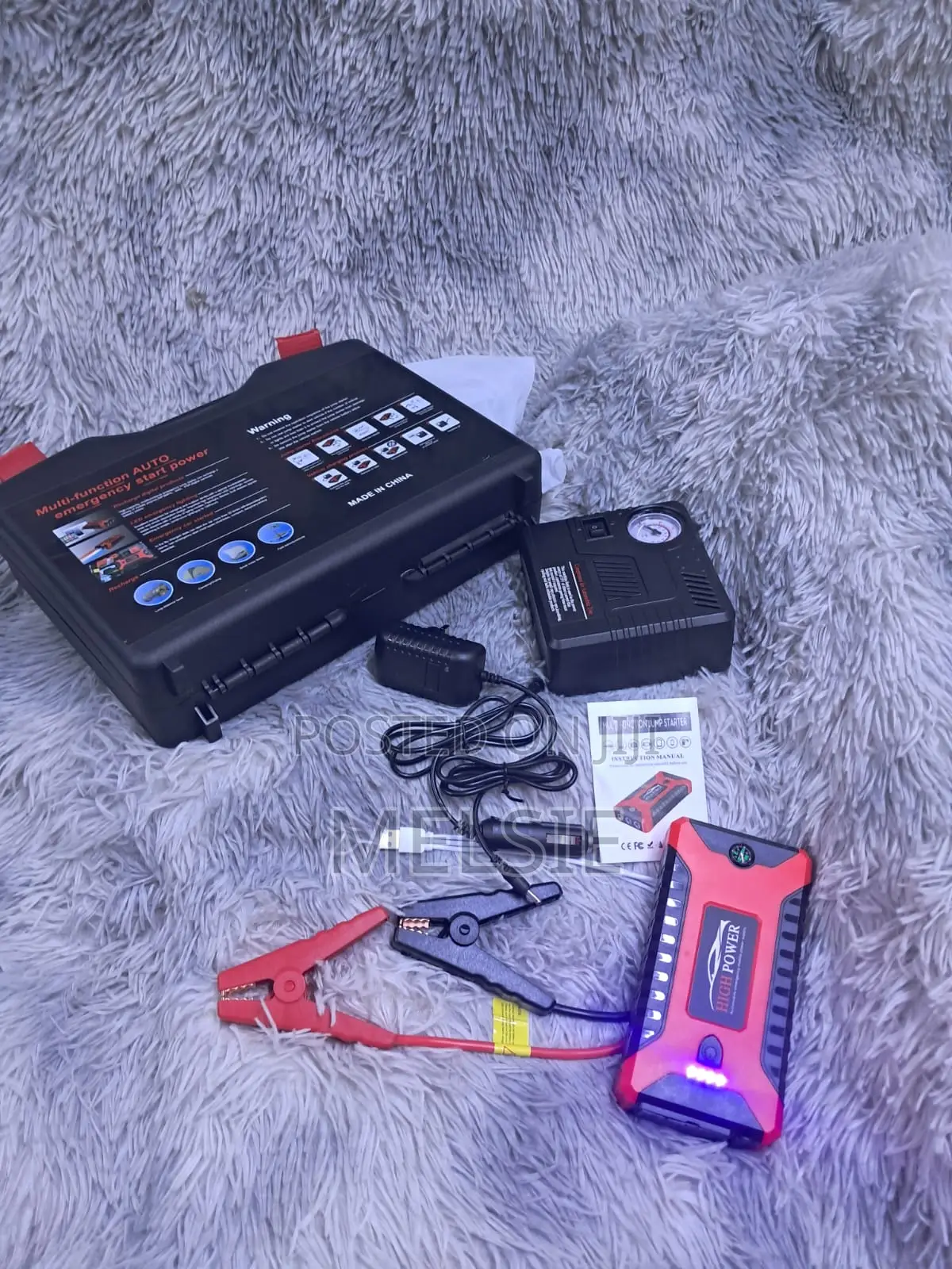 Multi-Function Car Jump Starter Kit – Power Bank Emergency Tool