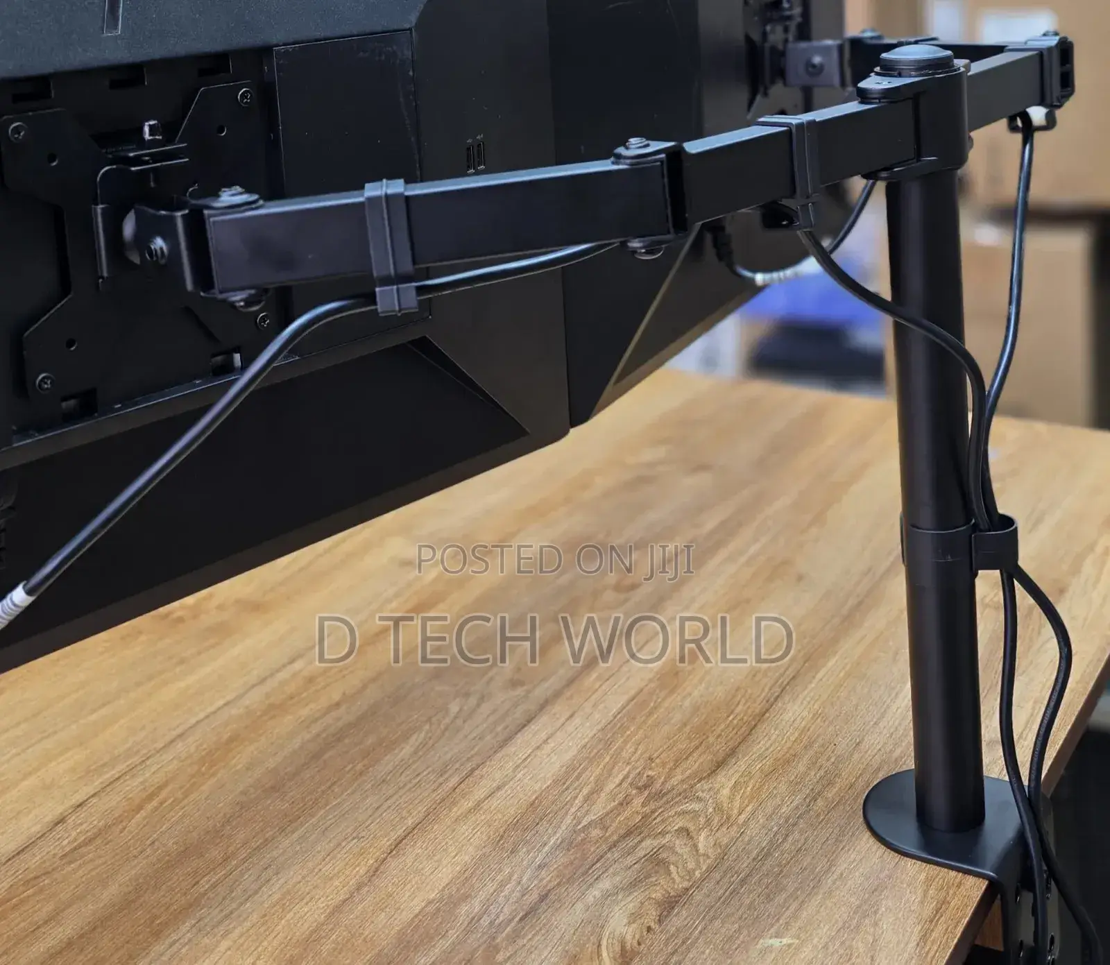 Brand New Dual Monitor Mount 24 Inch and 27 Inch Support 8kg Maximum