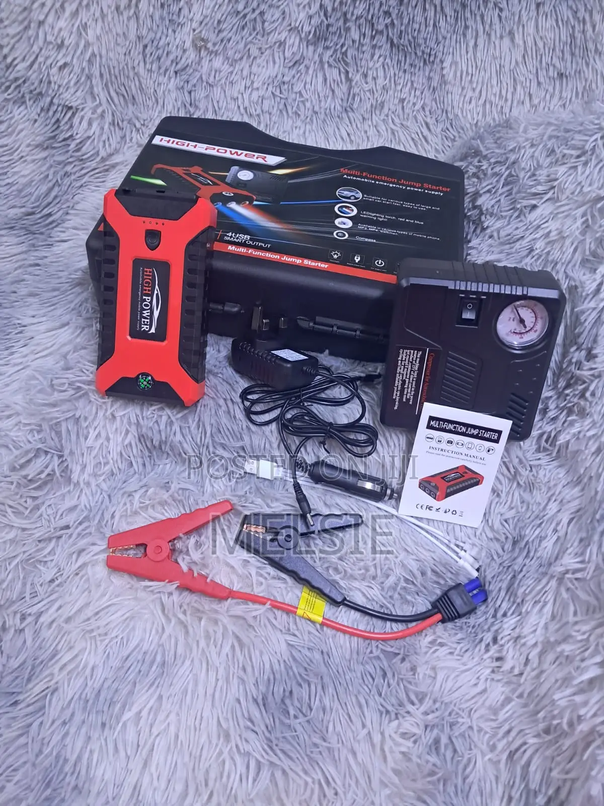 Ultra Powerful Portable Jump Starter – Quick Start Battery Booster