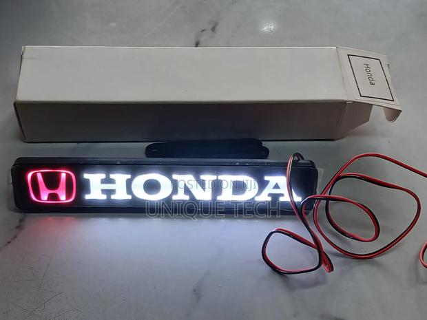 Honda Led Front Grill Emblem