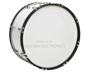 Marching Drum White 24”