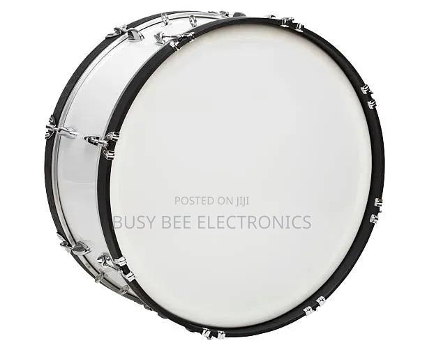Marching Drum White 24”