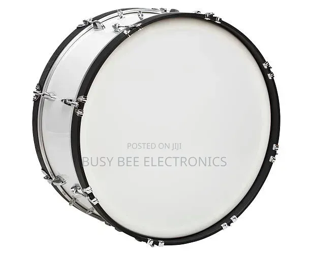 Marching Drum White 24”
