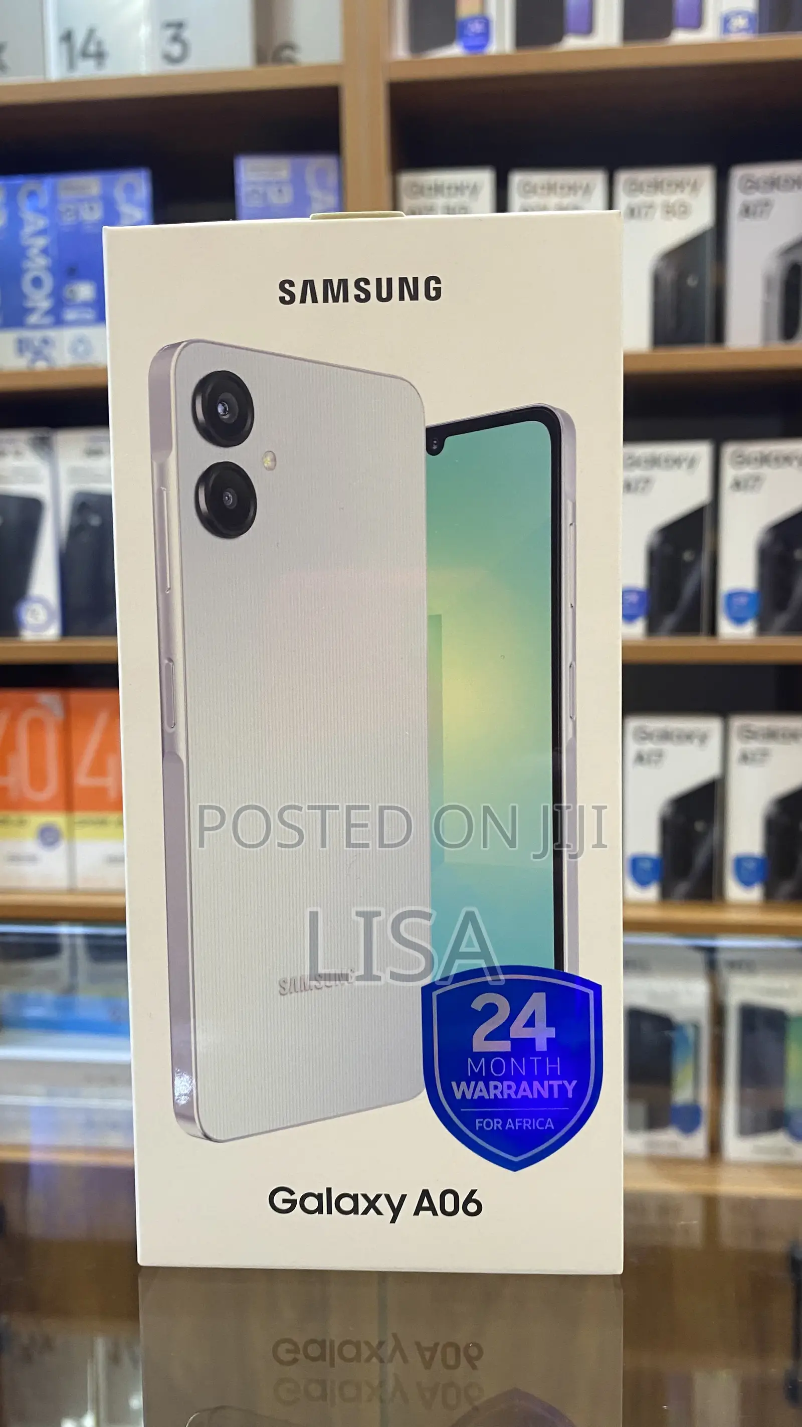 New Samsung Galaxy A06 128 GB Blue