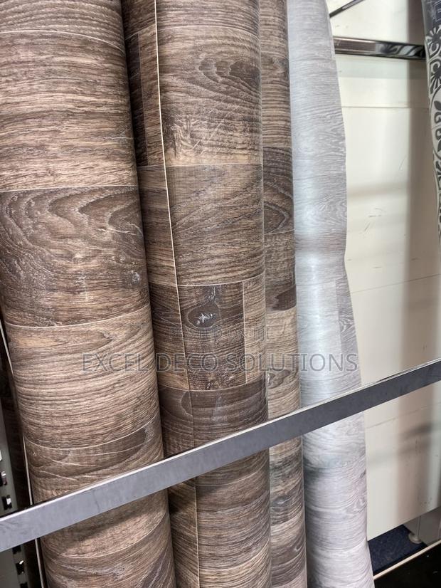 Vinyl Wood Look Carpet Mkeka Wa Mbao for Floors