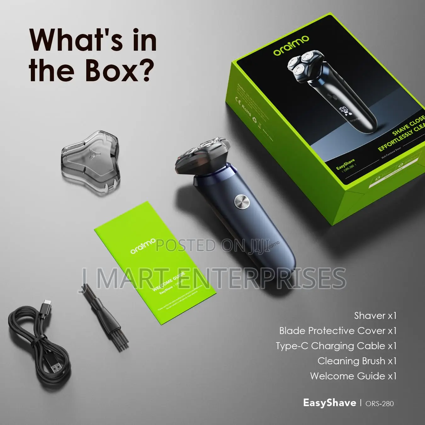 Oraimo Beard and Body Shaver | Smooth Shave