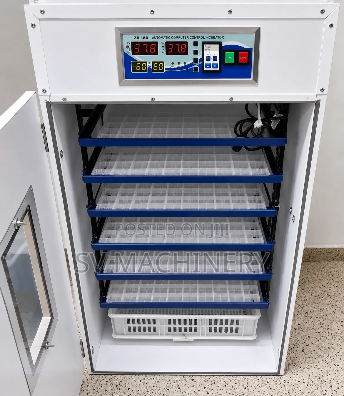 Heavy Duty 528 Automatic Egg Incubator (Ac Only)