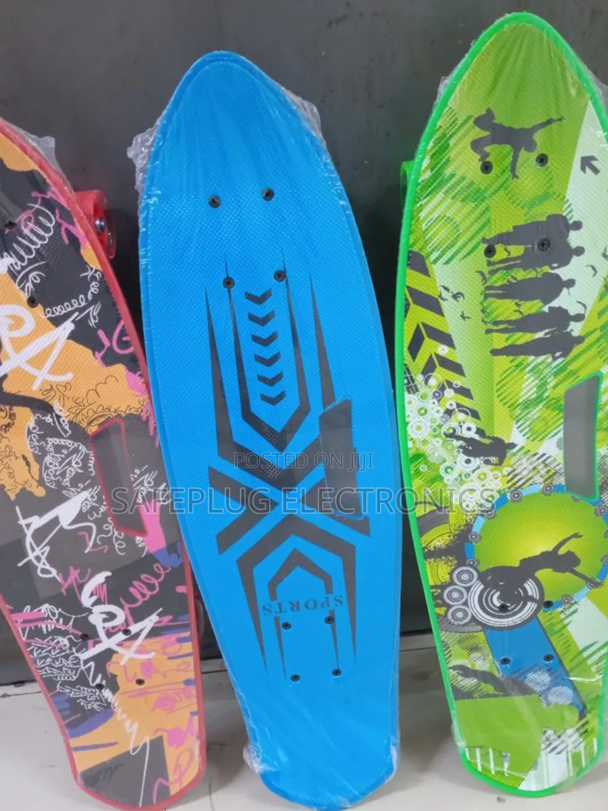 Fish Shape Long Skateboard 70cm