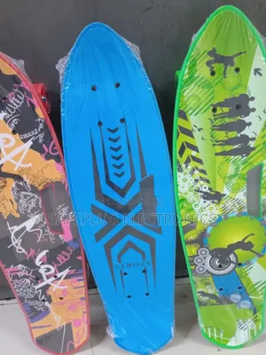 Fish Shape Long Skateboard 70cm