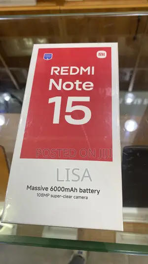 New Xiaomi Redmi Note 15 256 GB Black