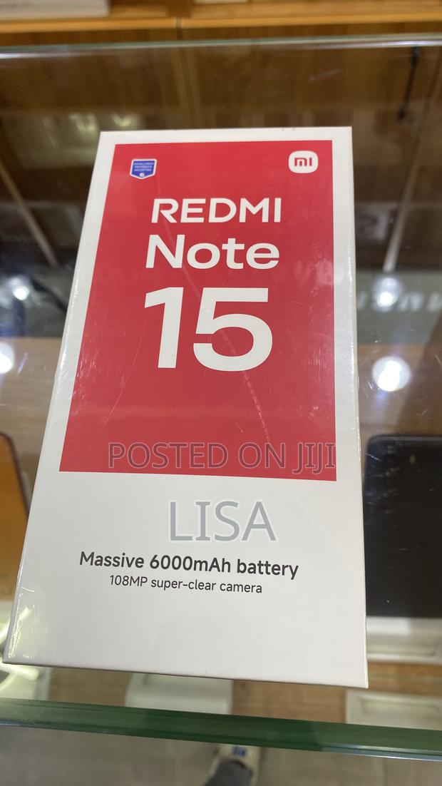 New Xiaomi Redmi Note 15 256 GB Black - thumbnail 2