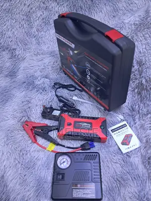 3-in-1 Car Jump Starter With Tire Inflator and Power Bank
