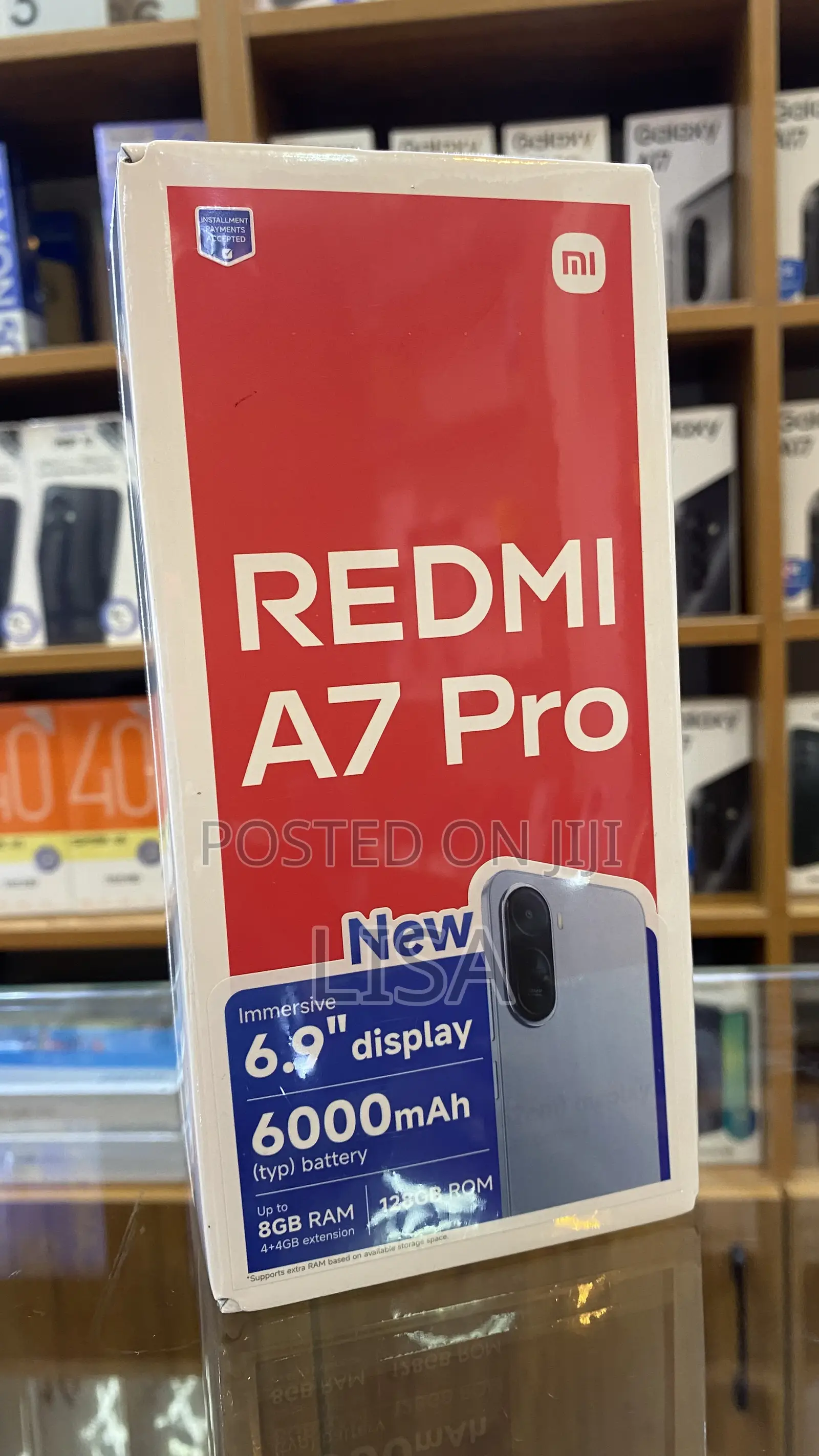 New Xiaomi Redmi A7 Pro 64 GB Black