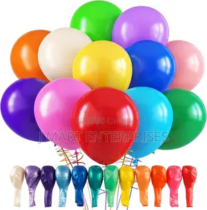 Rainbow Balloons, 120pcs Party Balloons for Birthday Baby Shower