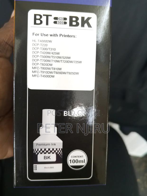 Bt D60 Inks for Brother Printer Black Color - main view