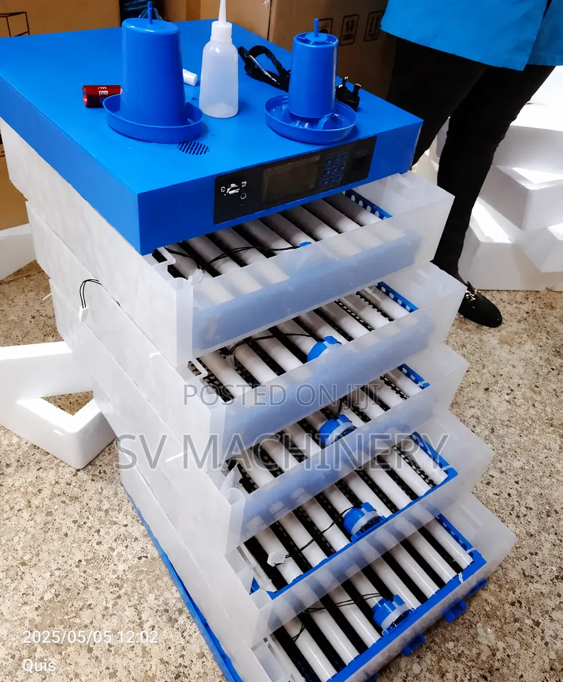 Heavy Duty 320 Automatic Egg Incubator (Ac/Dc)
