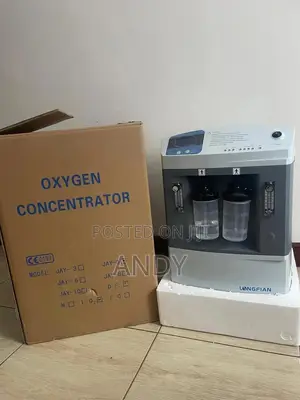 New Longfian Oxygen Concentrator (5l) – Dual Outlet + Accessories