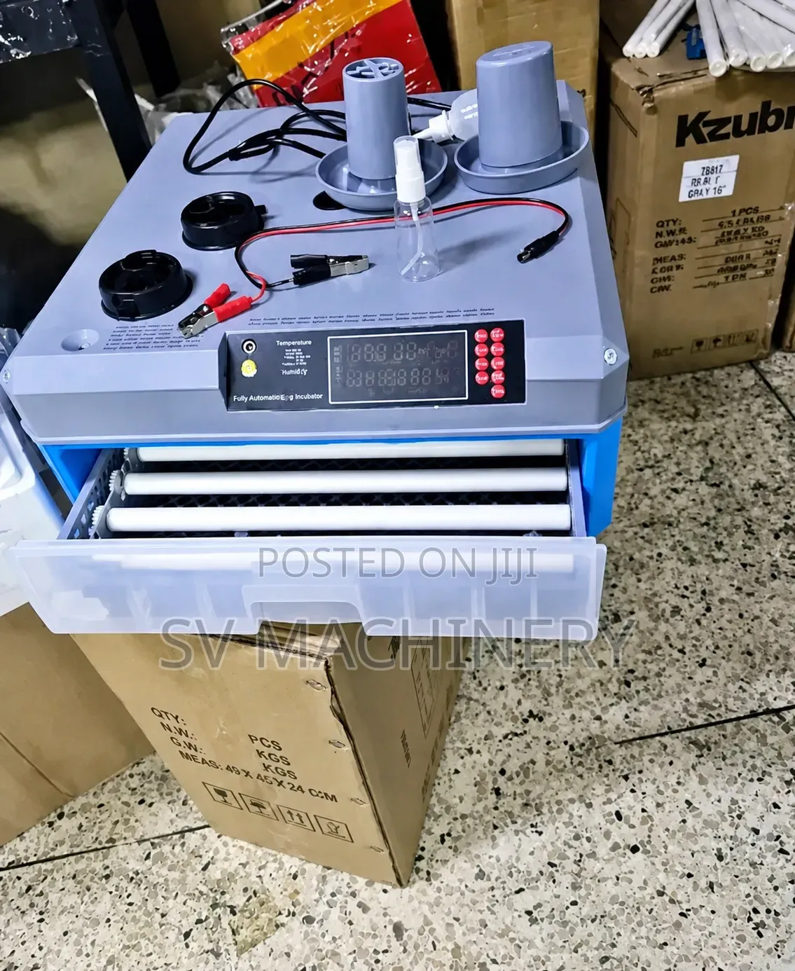 Heavy Duty 68 Automatic Egg Incubator (Ac/Dc)