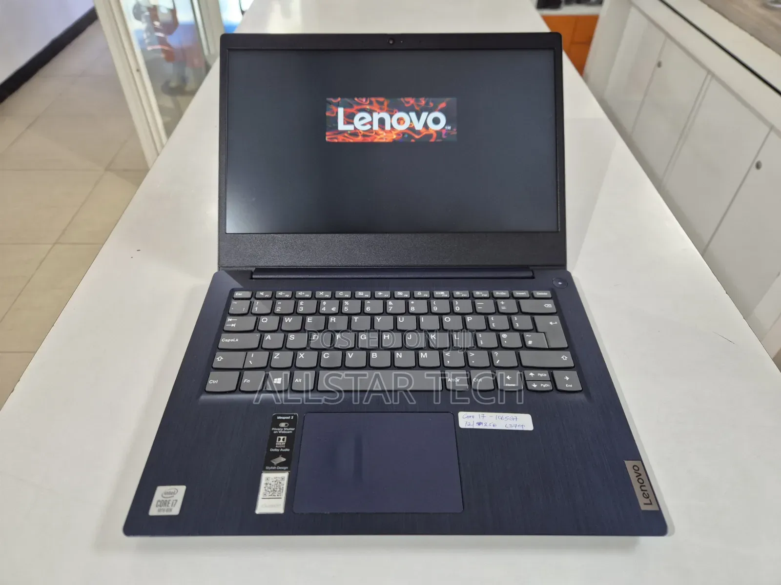 Laptop Lenovo Ideapad 3 12GB Intel Core i7 SSD 256GB