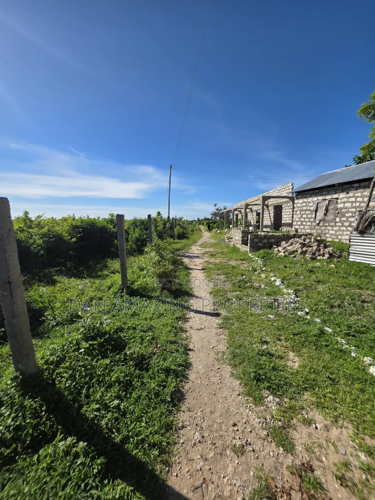 1 Acre Plot 2nd Row From the Beach Watamu Jacaranda for Sale