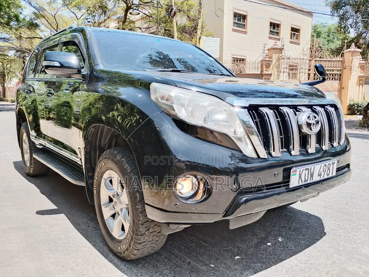 Toyota Land Cruiser Prado 2014 Black