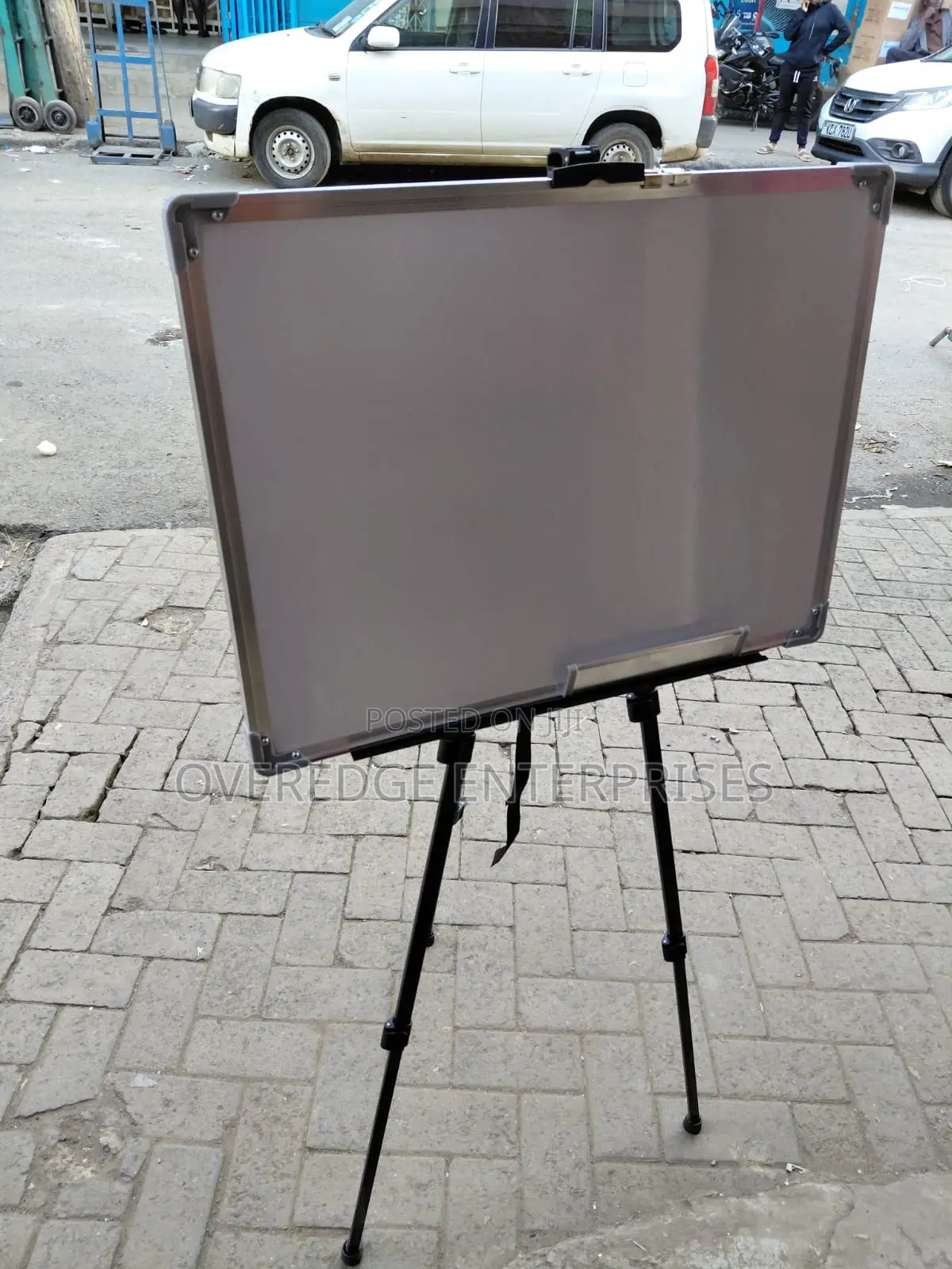 Aluminum Framed Whiteboard With Easel Stand Available