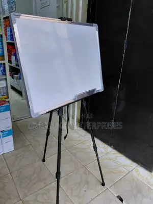 Dry Erase Whiteboard With Easel Stand for Display