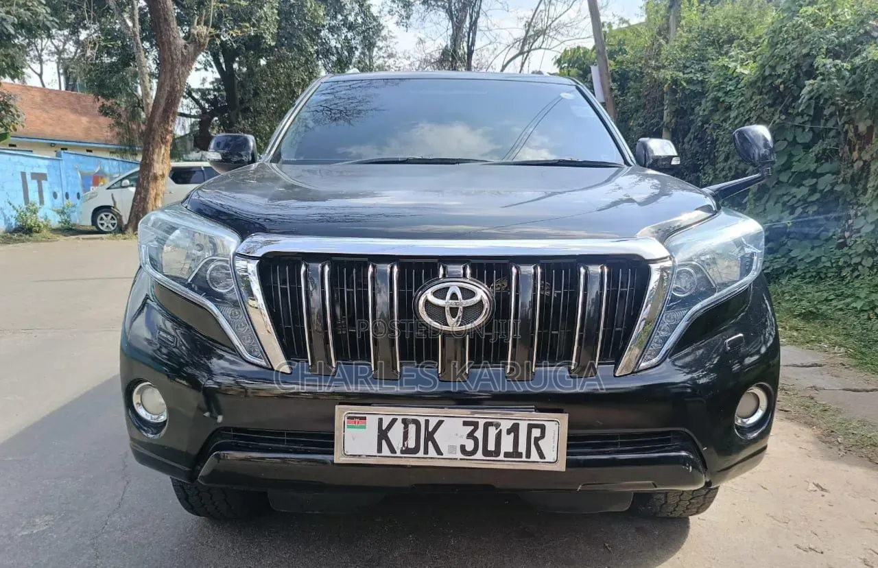 Toyota Land Cruiser Prado 2015 Matt Black