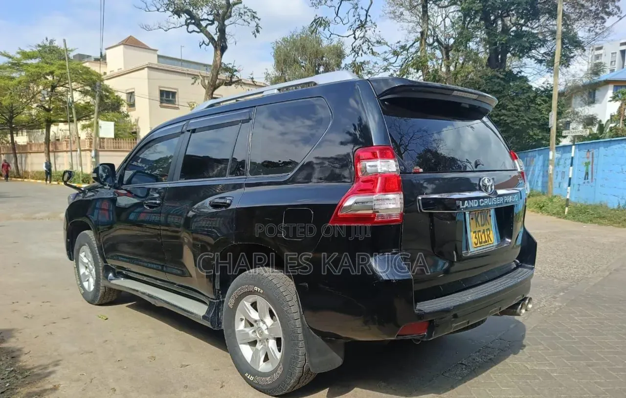 Toyota Land Cruiser Prado 2015 Matt Black