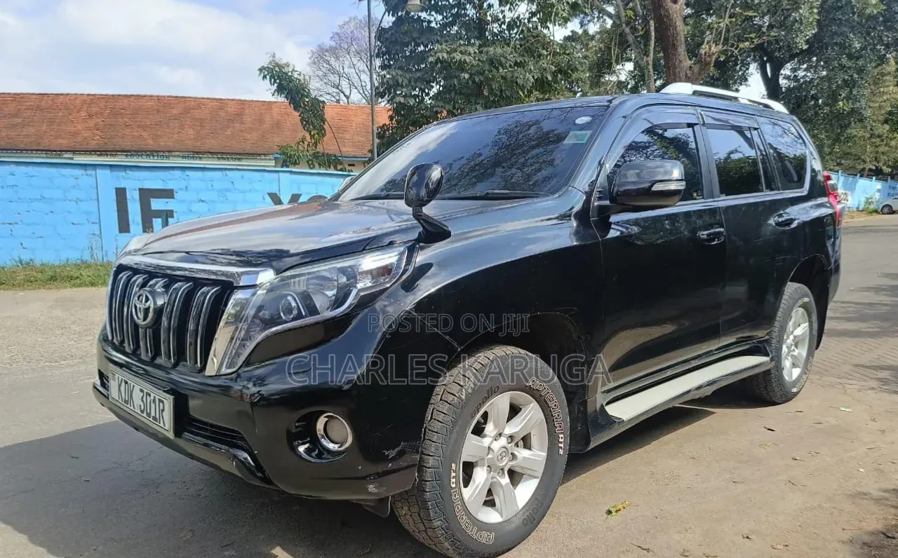 Toyota Land Cruiser Prado 2015 Matt Black