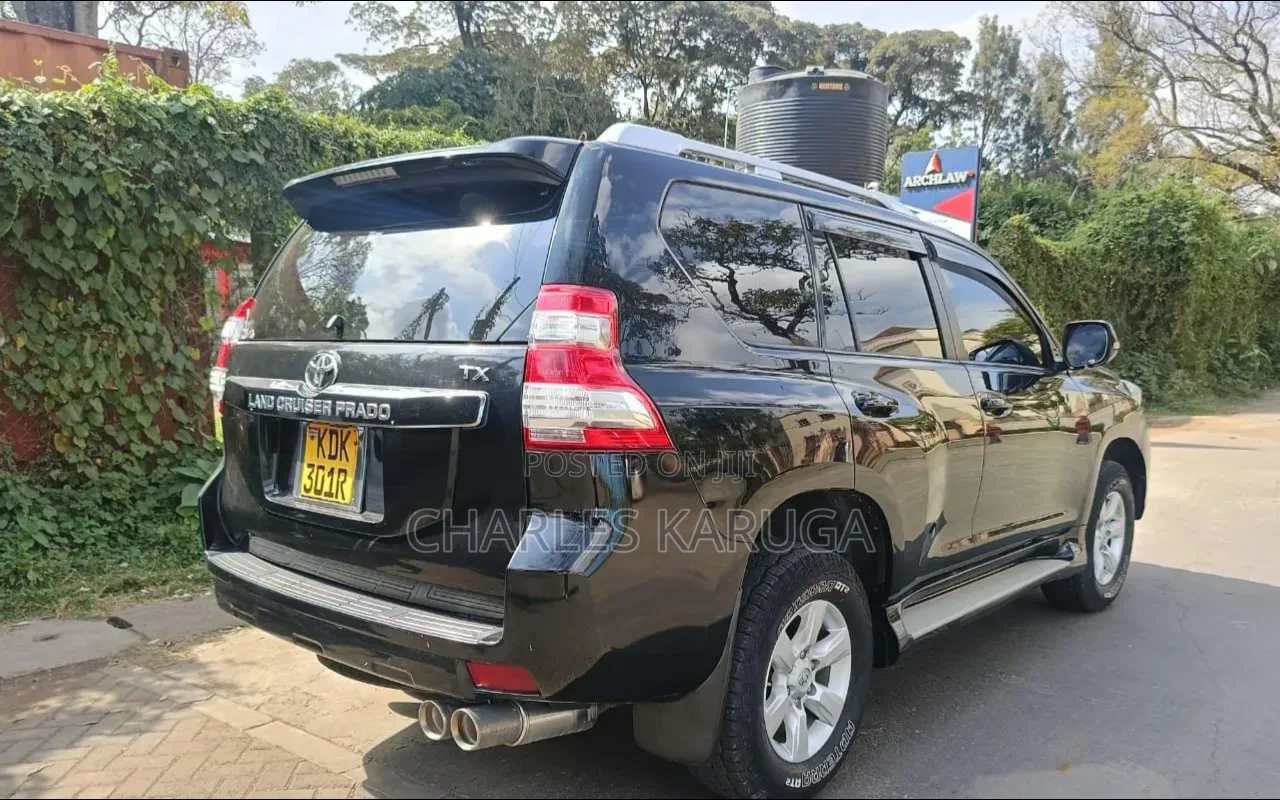Toyota Land Cruiser Prado 2015 Matt Black