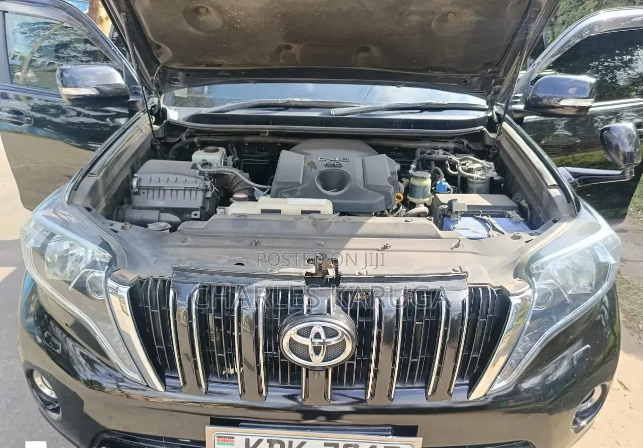 Toyota Land Cruiser Prado 2015 Matt Black