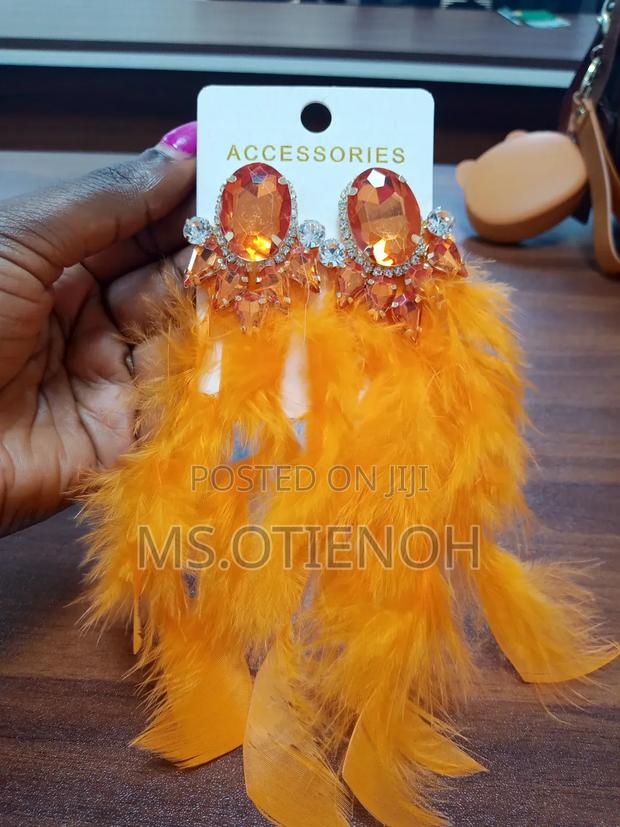 Fancy Floating Feathered Earrings - thumbnail 6
