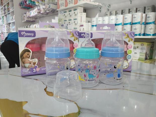 3pack 0m+ Silicone Wide Neck Feeding Bottle - thumbnail 2