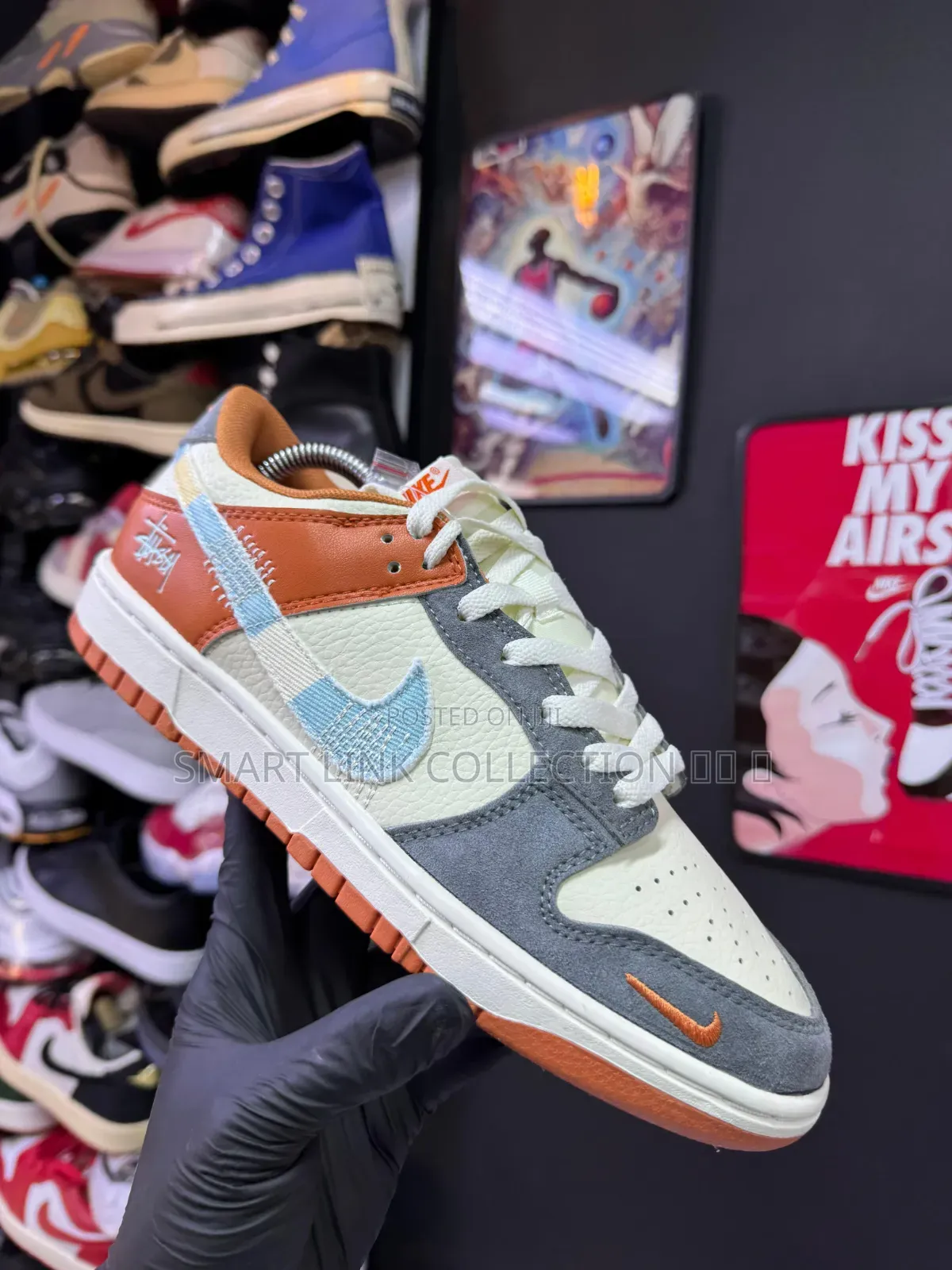 Nike Sb Dunk Low X Stussy “Cherry”