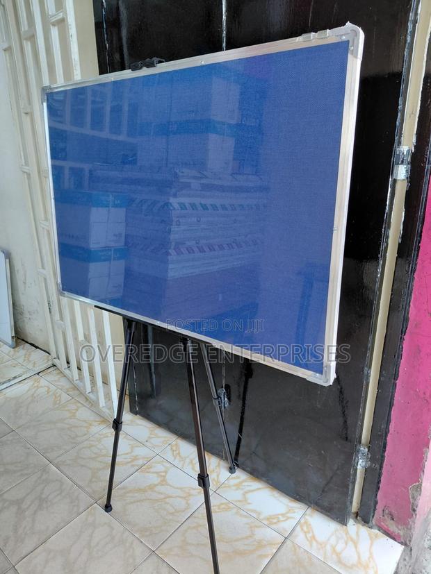 Blue Noticeboard on Easel Stand Available