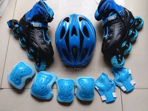 Complete Blue Skate Shoes