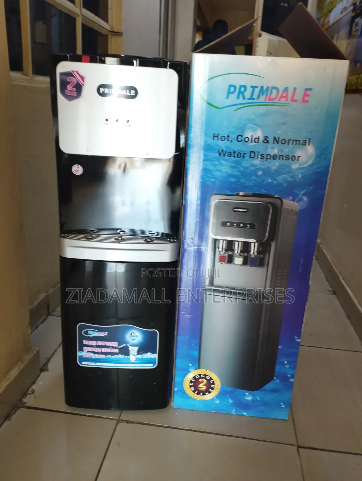 Primdale Dispenser,Hot , Normal and Cold Water Dispenser Brand New